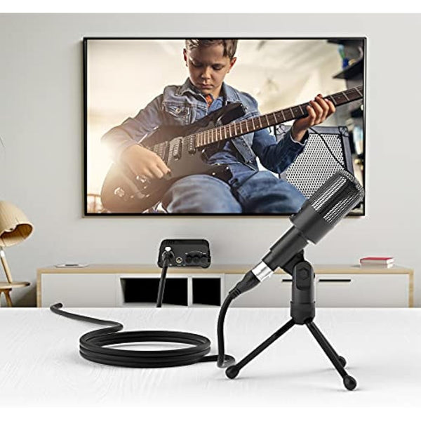 EBXYA XLR Cable Microphone Cable 5M 2Pack - Premium 3-Pin Balanced XLR Male to Female Mic Cable DMX Cable XLR Patch Cords