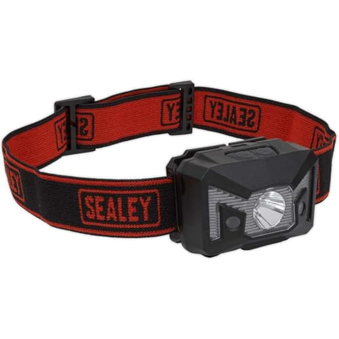 Sealey HT102R Rechargeable Head Torch 3W SMD LED with Auto-Sensor ,Red-