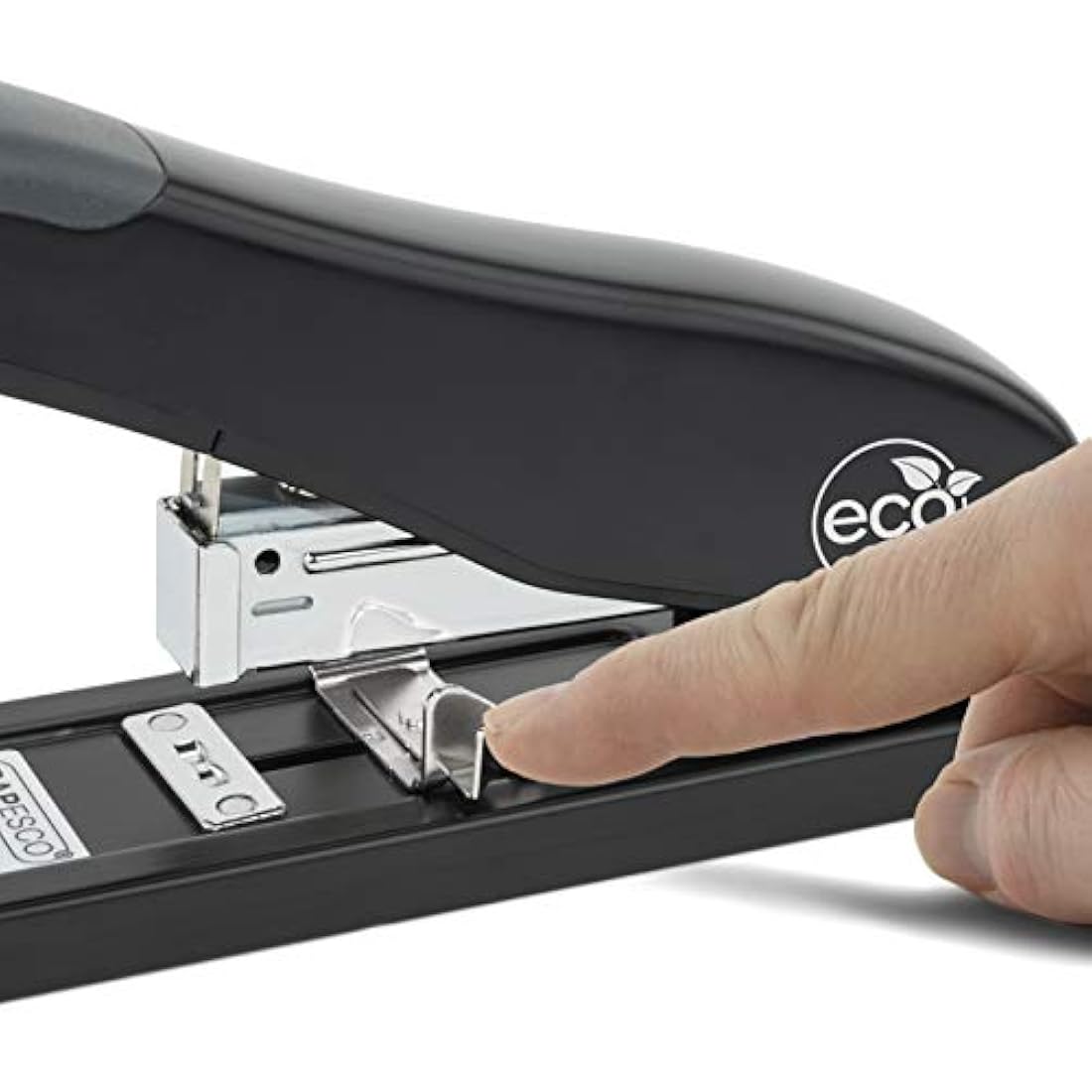 Rapesco 1276 ECO HD-100 Heavy Duty Stapler, 100 Sheet Capacity, Black