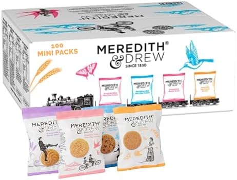 Meredith & Drew Mini Packs Twin Pack Biscuits, 23 g (Pack of 100)