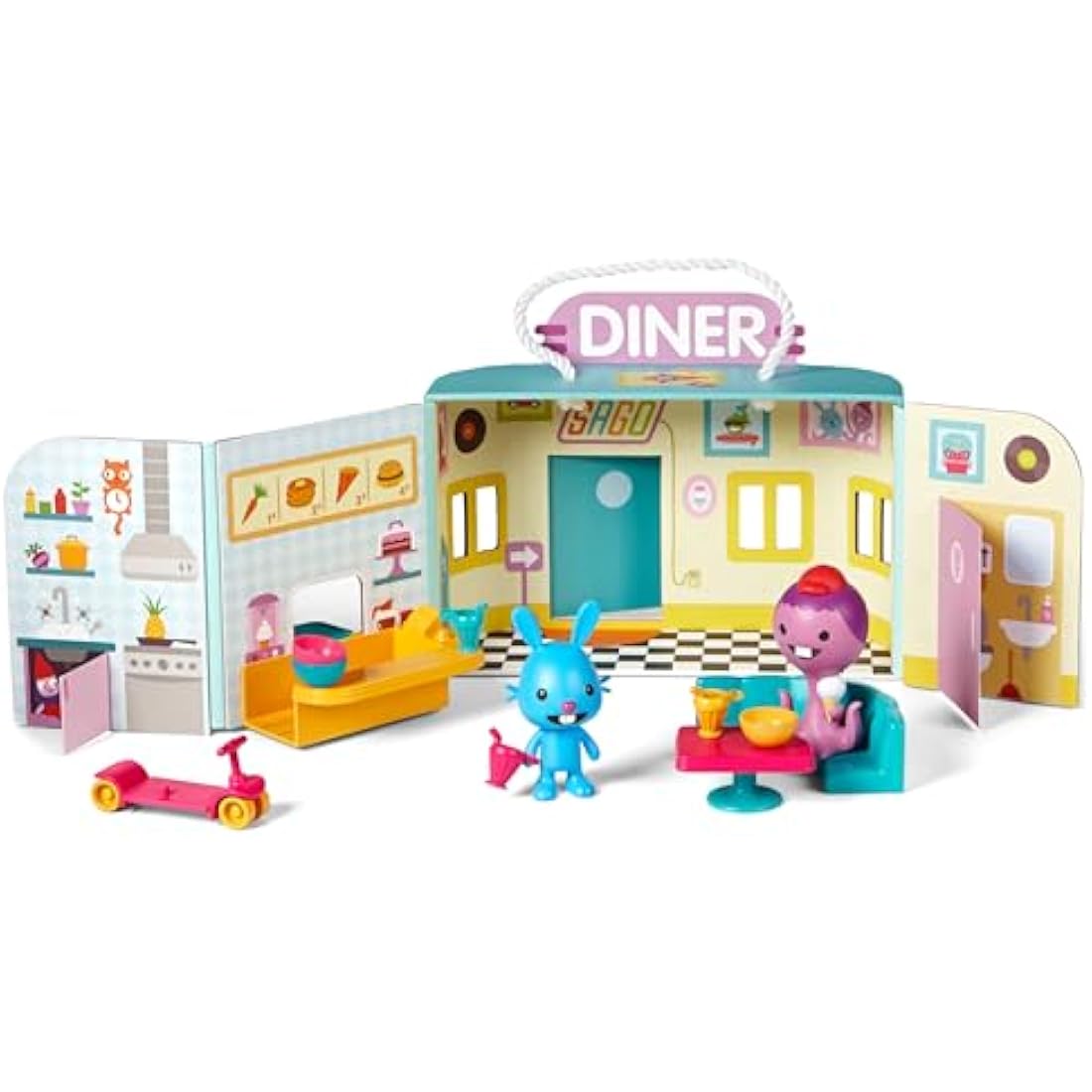 Sago Mini 6041227 "Jack's Diner" Portable Playset