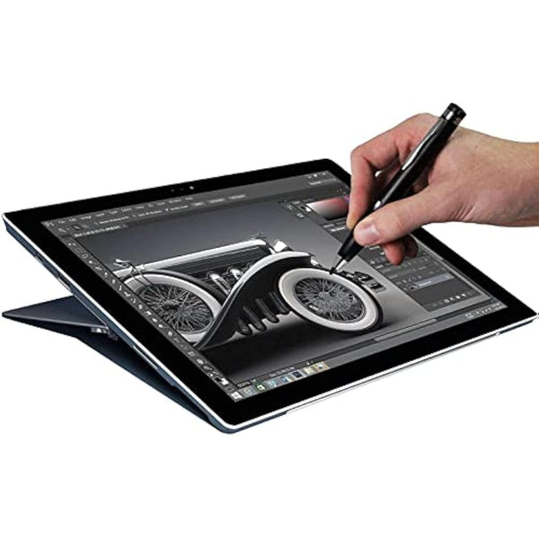 Broonel Silver Fine Point Digital Active Stylus Pen - Compatible With Nokia T20 Android 11 4G LTE 10.36" Tablet