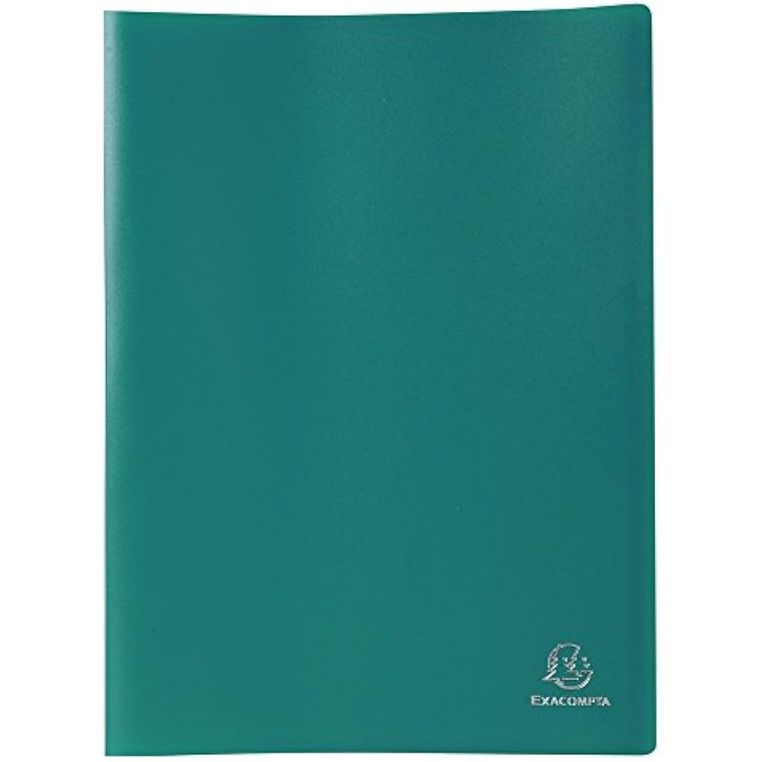 Exacompta - Ref 8583E - Soft PP Display Book - Suitable for A4 Documents, Made from Polypropylene, Lightweight, 80 Pockets, 160 Viewing Pages - Green Cover