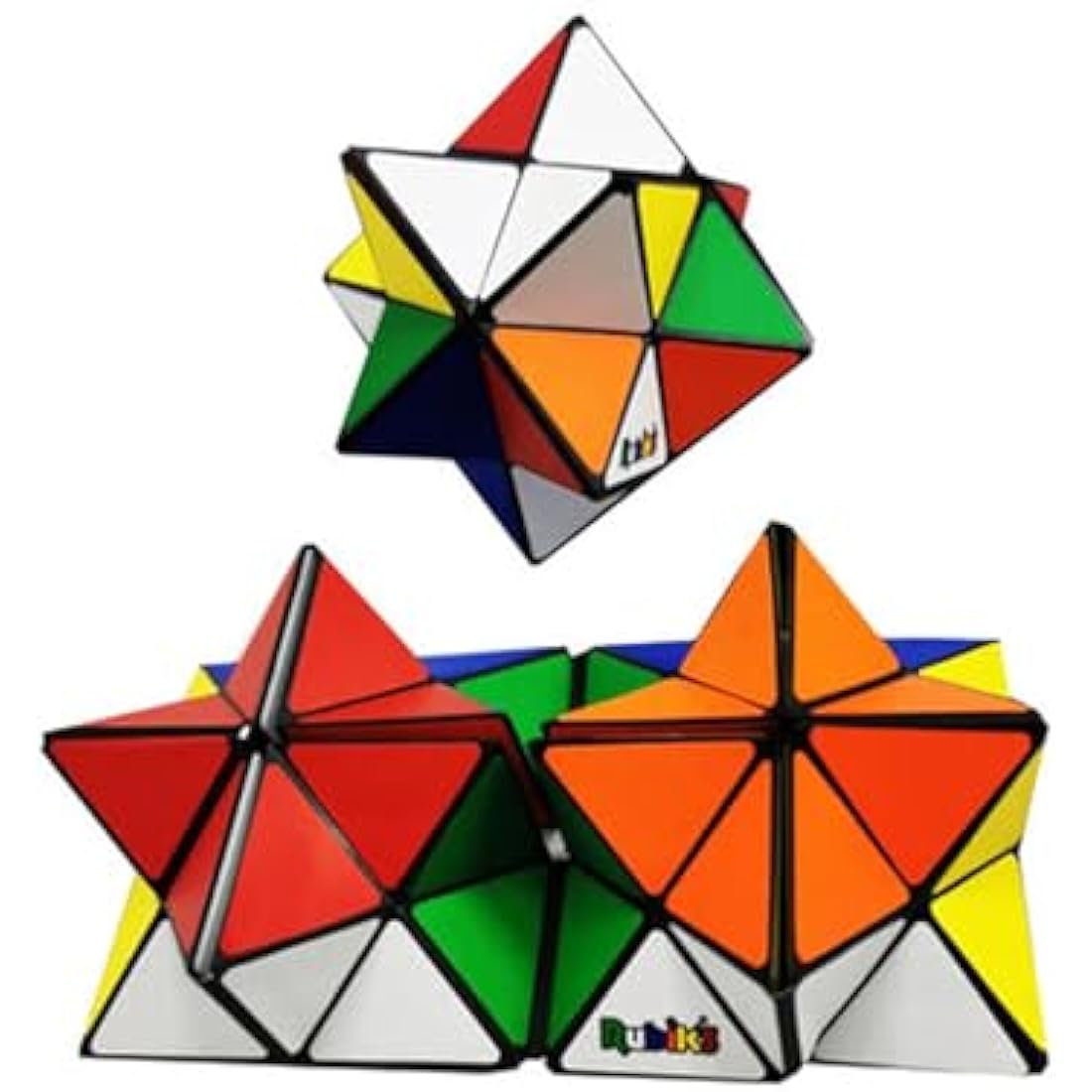 Rubik's cube Magic Star Puzzle | 2 Pack| Puzzle Games | Pocket Educational STEM Toy | Brain Teaser | Stress Relief | Fun | Fidget Toys | Age 3 Plus | Sinco Creations