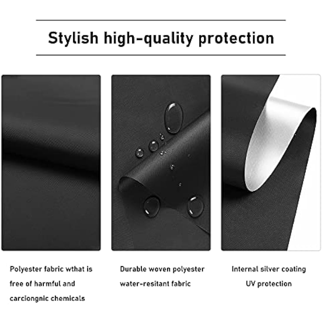 Bonna BBQ Grill Cover Waterproof for George Foreman Indoor and Outdoor 22460 and 22460-56 Barbecue Cover, Weber 1121004/1111004 BBQ Grill