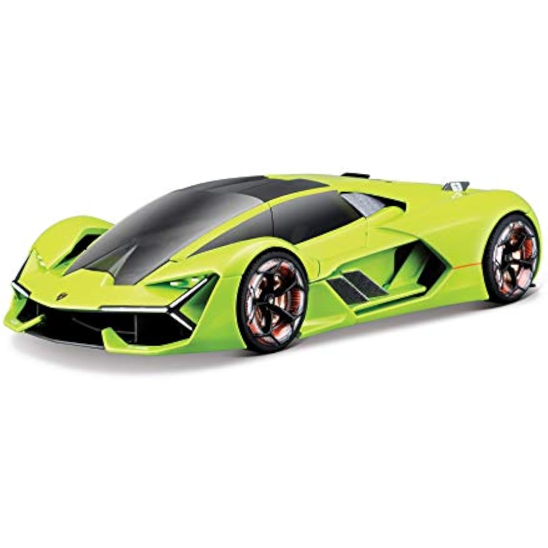 Bburago -1/24 Lamborghini terzo millennio-Green, 21094G