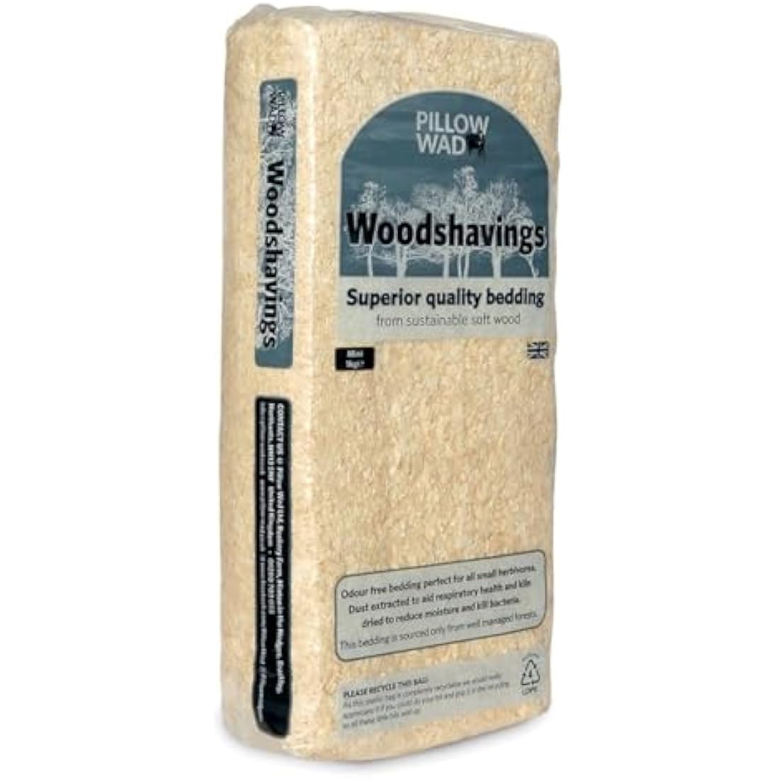 Pillow Wad Woodshavings, Mini, 1kg