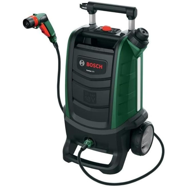 Bosch Cordless Outdoor Pressure Washer Fontus 18V (without battery, 18 Volt System, in carton packaging)