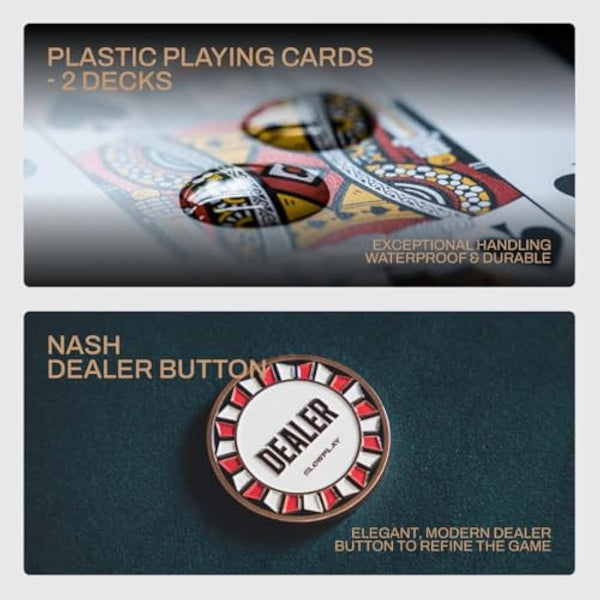 SLOWPLAY ACES Poker Set (300 pcs Numbered)