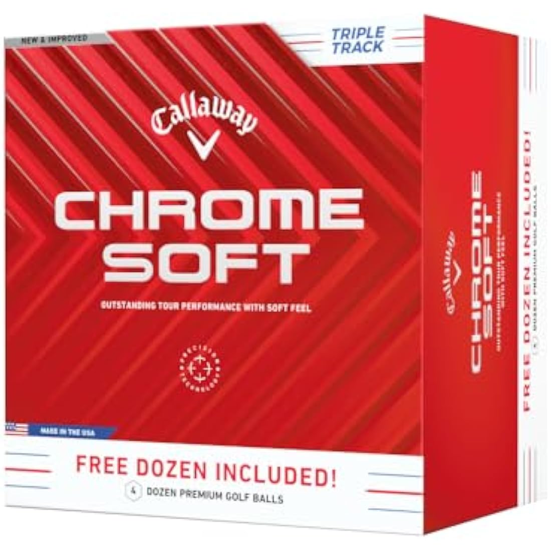 Callaway Golf Chrome Soft Premium Tour Golf Ball 2024