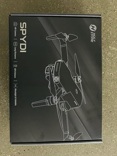 Holy Stone HS360D GPS Drones with 4K Camera for Adults, 249g Foldable RC Quadcopter with 80-Min Flight Time, 6KM Image Transmission, Follow Me, Auto Return, Upgraded HS360S for Beginners