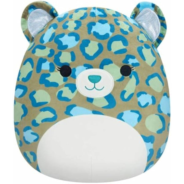 Squishmallows Original 12-Inch Enos the Dark Green Leopard Medium-Sized Plush