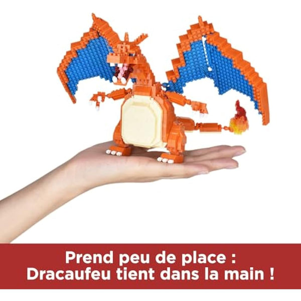 nanoblock - Pokémon - Charizard Deluxe Edition, Pokémon Series Building Kit