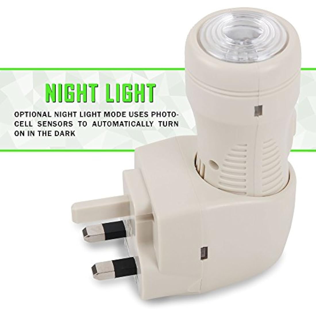 *NEW* 3-in-1 Rechargeable Torch, Automatic Night Light & Emergency Power Cut Light. As seen on BBC's"Dragons Den"