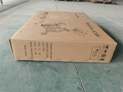 Exercise Bike for Home Gym Use, Wenoker Spin Bike Exercising Equipment, Indoor Cycling Exerciser with LCD Display & Tablet Holder Fitness Machine