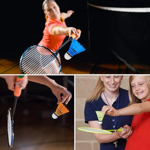 Hysagtek 12 Pcs Badminton ShuttleCocks Shuttles Indoor Outdoor Sport Training Badminton