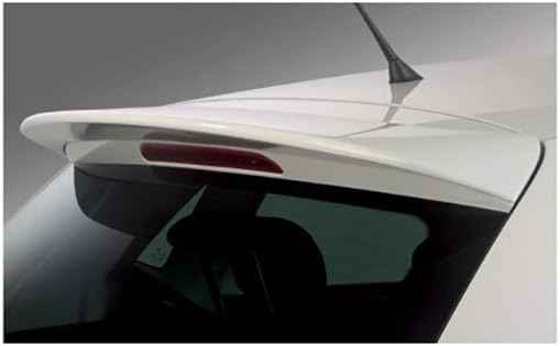 RDX Racedesign Roof spoiler compatible with Volkswagen Polo 6R 3/5-doors 2009-2014 (PU)