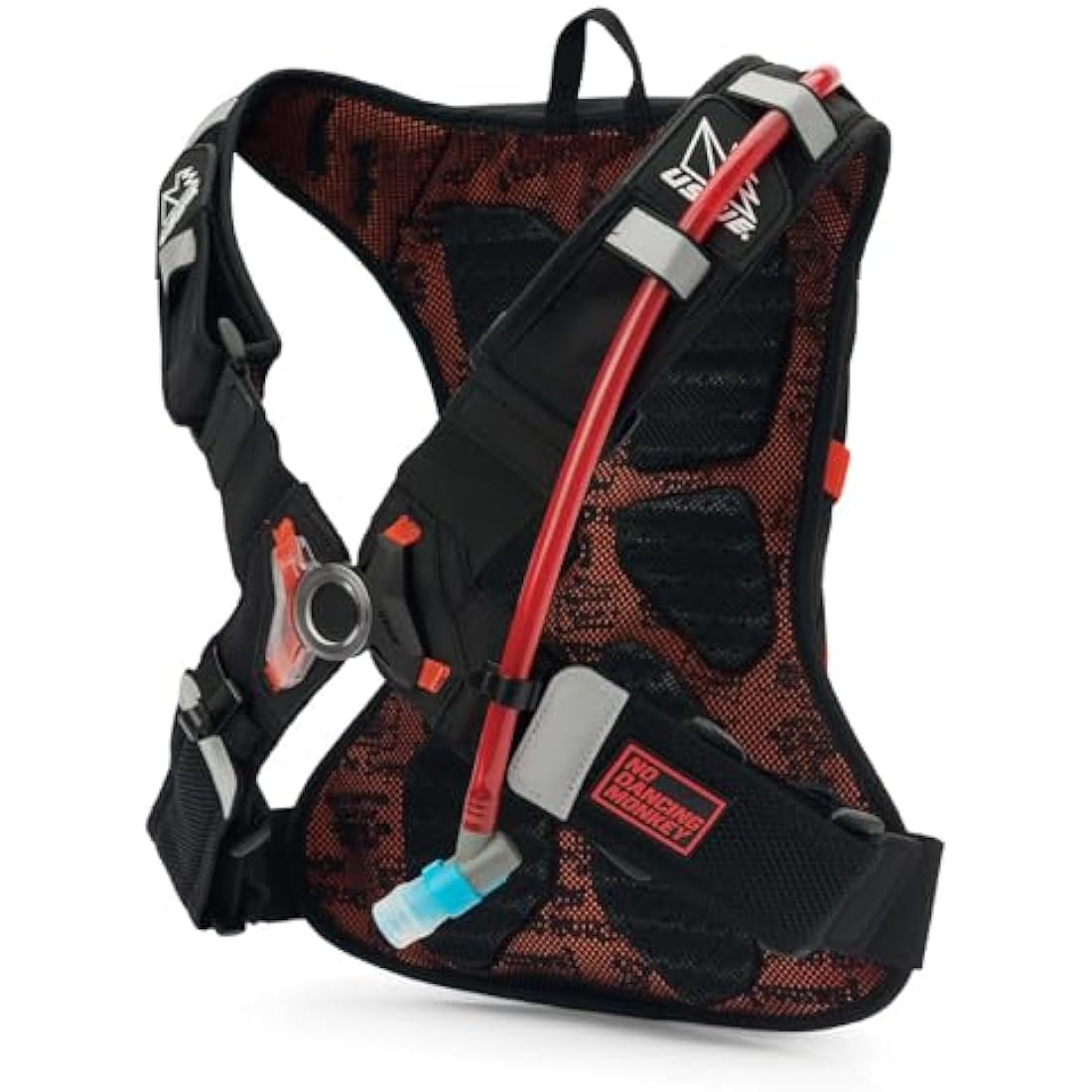 USWE RAW Hydration Backpack with Hydration Bladder, Premium Bounce Free Backpack for Enduro and Dirt Bike