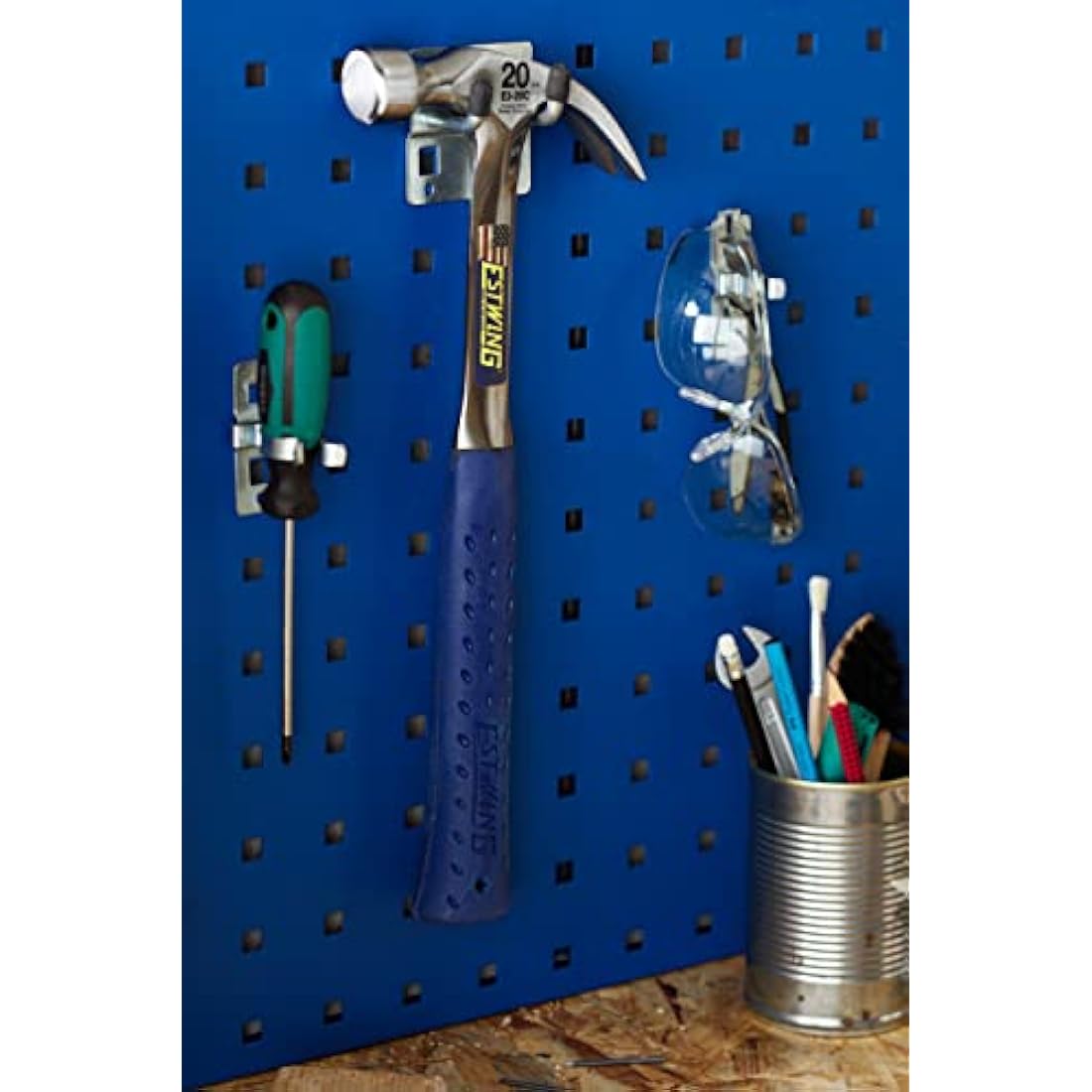 Estwing E3/20c Curved Claw Hammer - Vinyl Grip 20oz