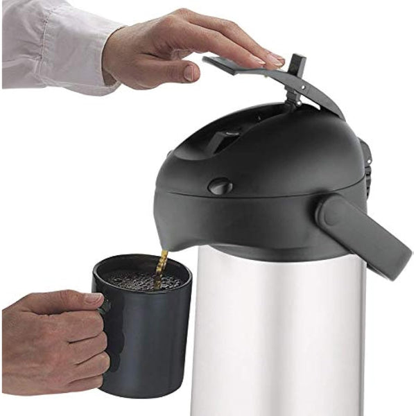 Thermos Lever Action Pump Pot, 2.5 L Black