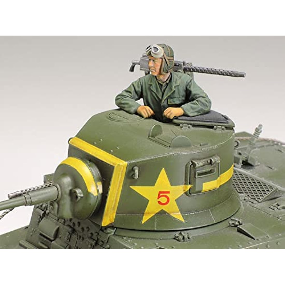 TAMIYA 35360-1:35 US M3 Stuart Late Production, Model Building, Plastic Kit, Hobby, Crafts, Gluing, Model Kit, Model, Assembly, Unpainted