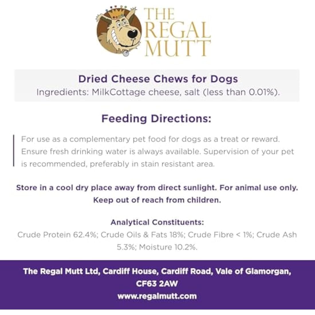 The Regal Mutt - Himalayan Puppy Chew - Bag of 5