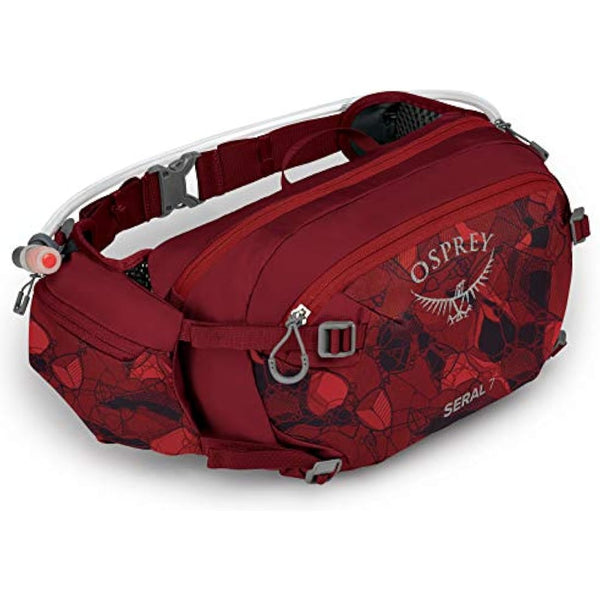 Osprey Seral 7 Unisex Biking Pack Claret Red - O/S