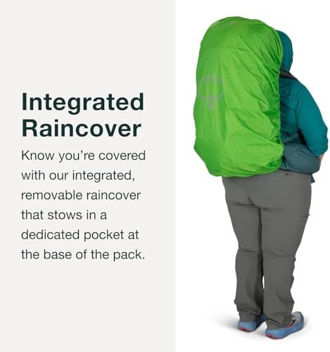 Osprey Renn Women's Backpack, 50L, Dark Charcoal/Gray Wolf, O/S