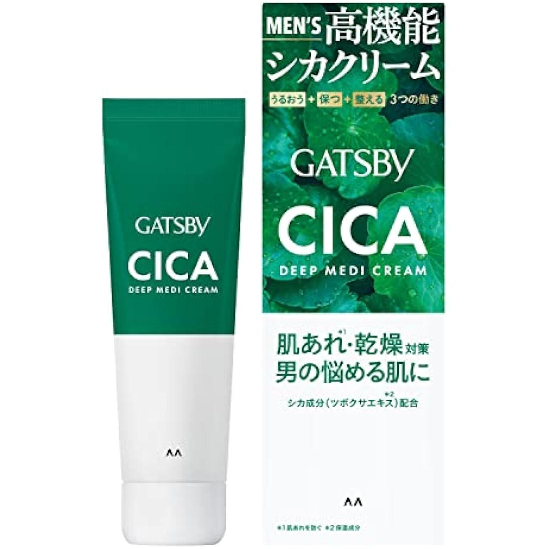 Gatsby CICA Deep Media Cream, Deer Cream, Formulated with CICA Ingredients, Moisturizing - 55g