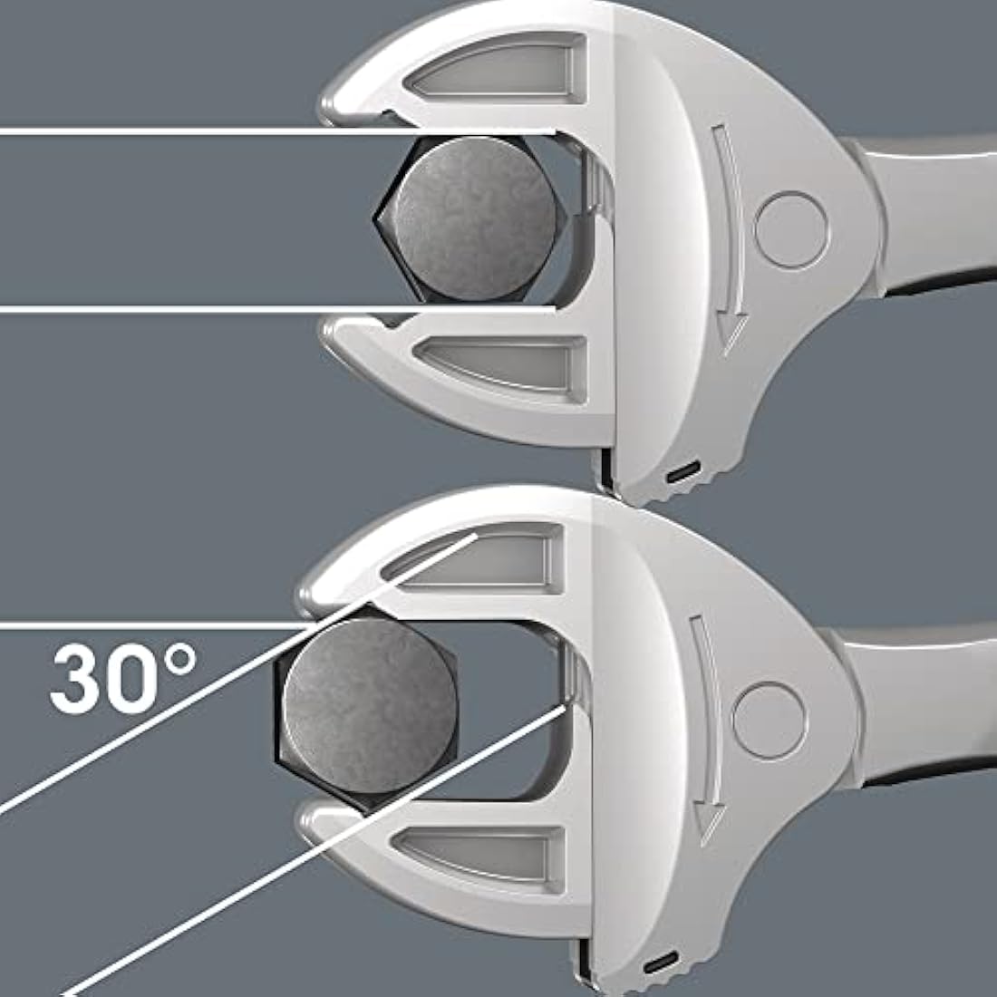 Wera '05020102001 6004 Joker XXL Self-Setting Spanner, 24-32 mm (15/16"-1 1/4")
