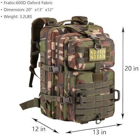 Hannibal Tactical Military Tactical Backpack