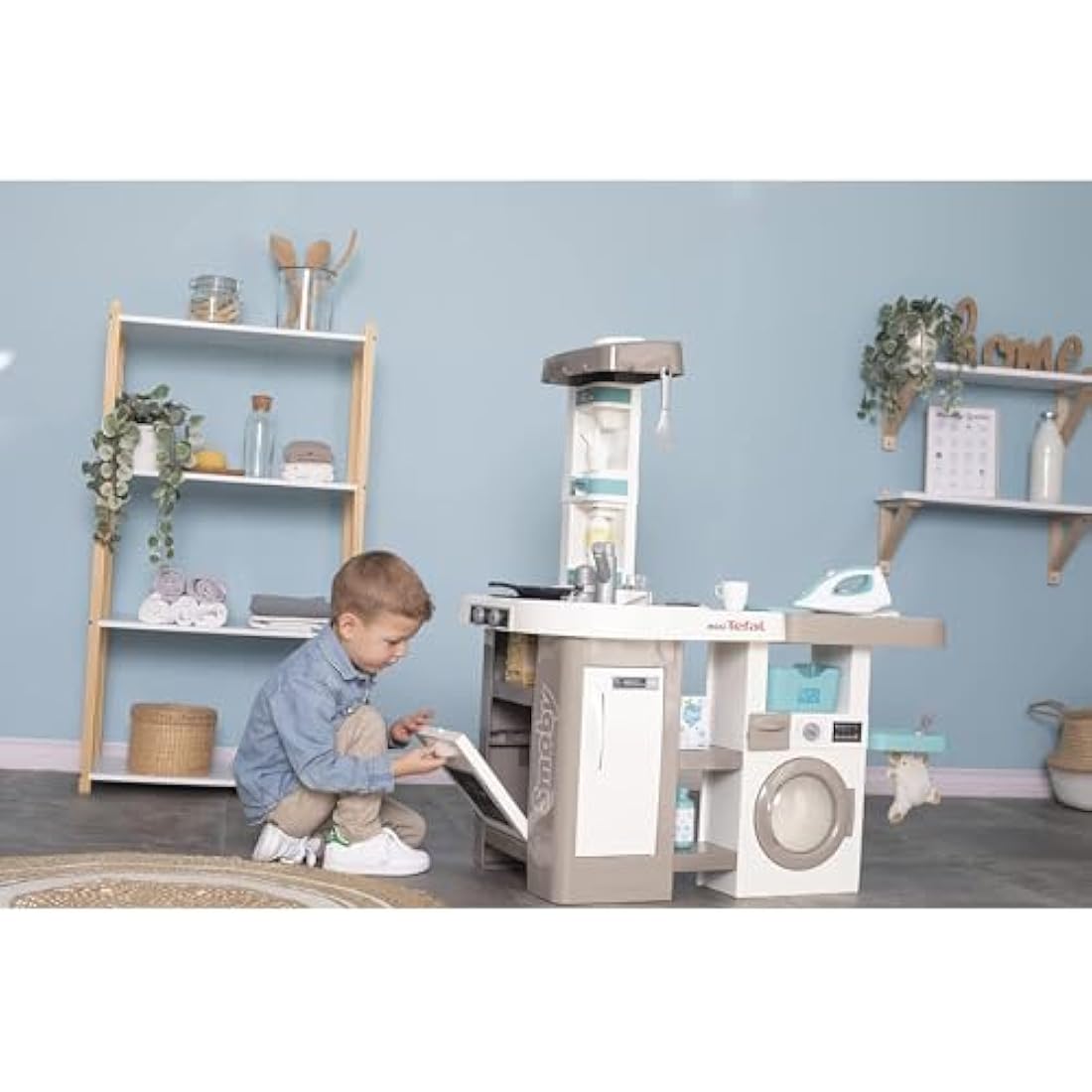 Smoby Tefal Studio Utility Kitchen – Play kitchen for children aged 3+ (7600311050)