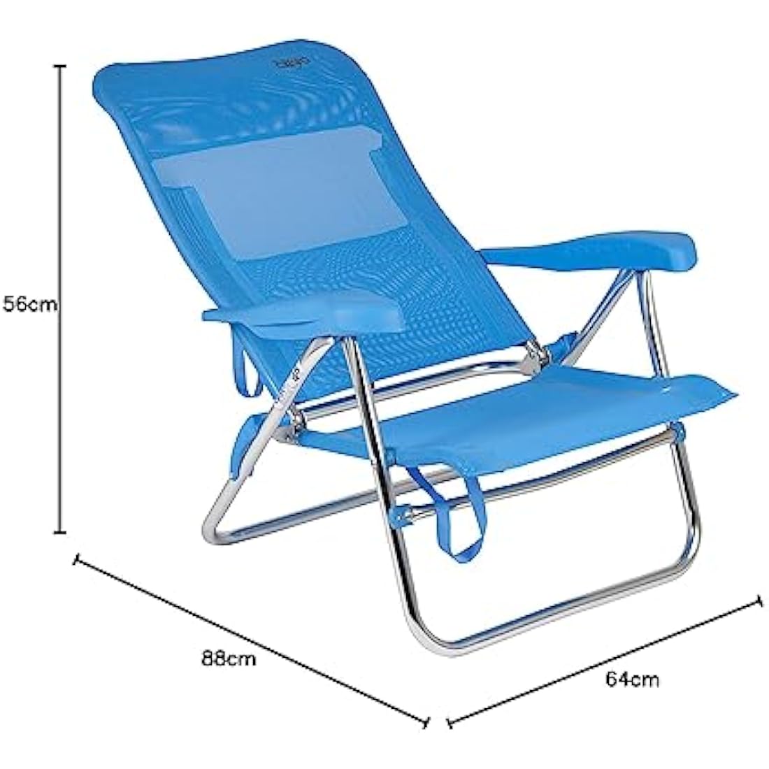 Crespo - Beach chair - AL-205 - White (01)