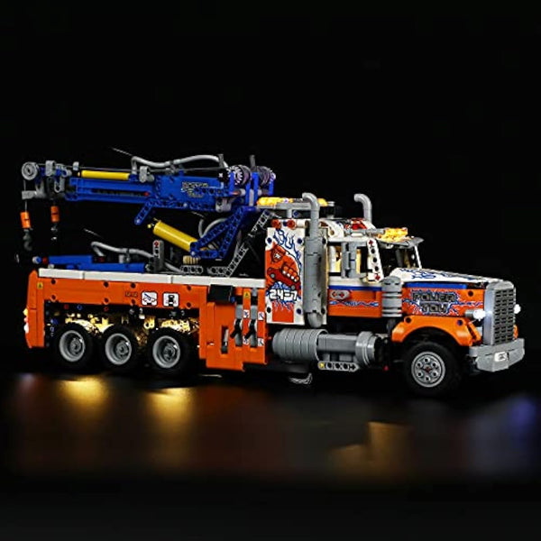 LIGHTAILING Led Light Compatible With Lego 42128 Technic Heavy-duty Tow Truck Building Blocks Model - NOT Included The Model Set