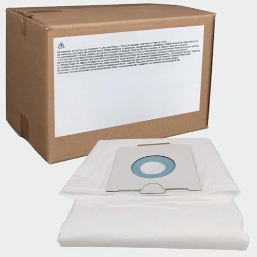 6x Synthetic Vacuum Cleaner Filter Dust Bags Compatible with Festool SC FIS-CT 26/5, CT 26, CT 26 E, CTL-26, CTL-36, 496186 Dust Extractors