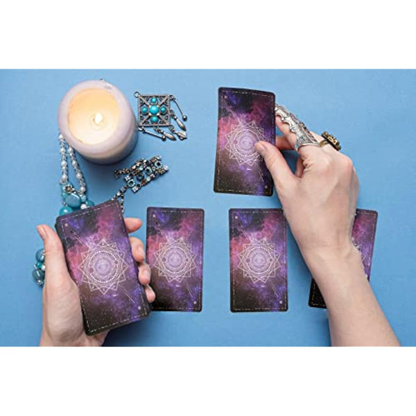 IXIGER Tarot Cards Deck with Guidebook,78 Classic Tarot Cards Deck Standard Size 4.75" x 2.76",Riginal Tarot Card Decks for Beginners and Expert,Future Telling Cards Game.