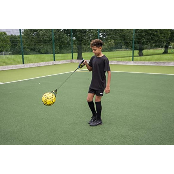 M.V. Sports Unisex Kickmaster Close Control Trainer - Black, Black, 1 EU