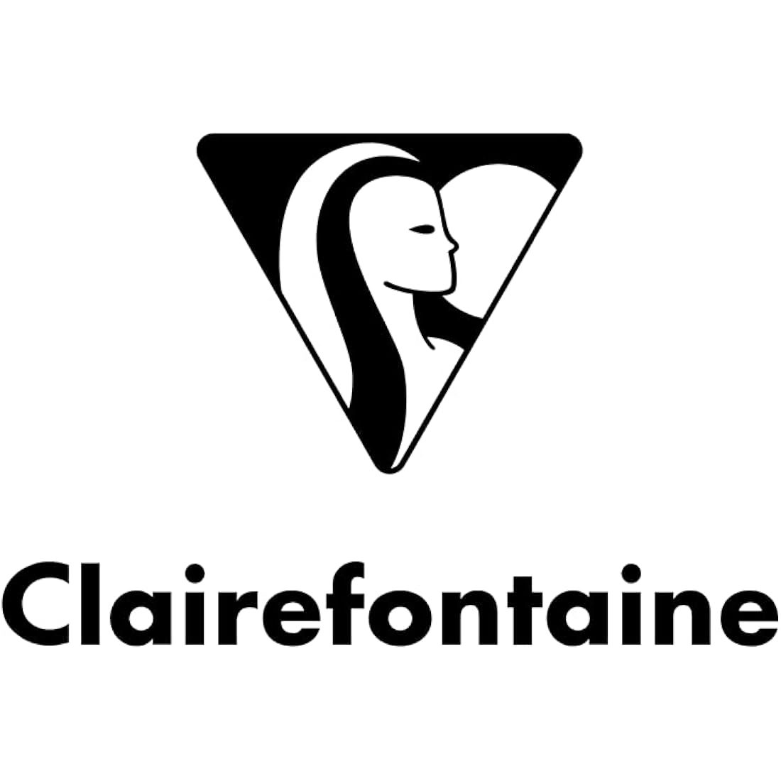 Clairefontaine - Ref 507229C - Nature Kraft Long Roll Wrapping Paper (Single Roll) - 70cm Width x 250m Length, 60gsm Ribbed Kraft Paper - Solid Black Colour