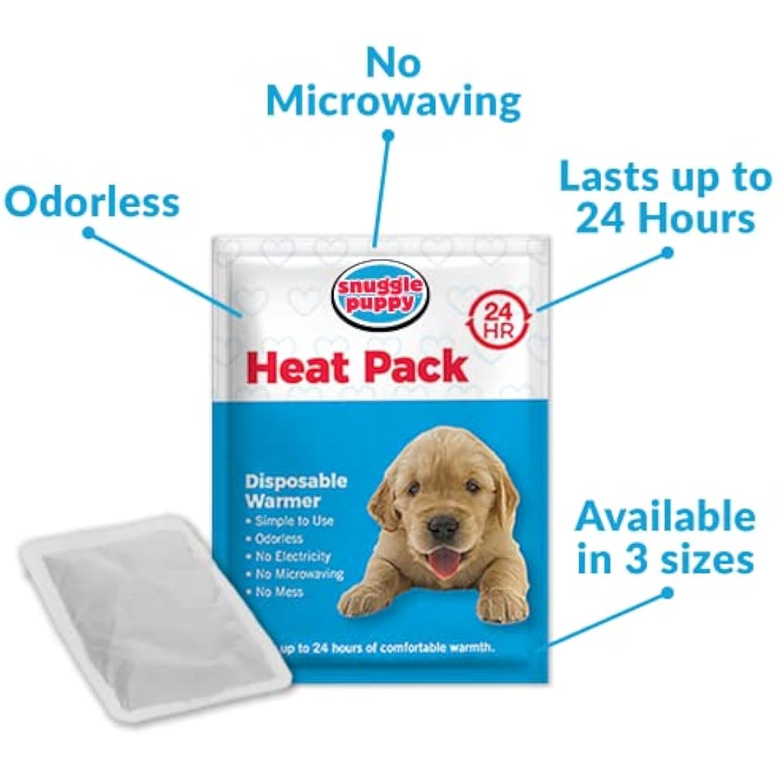 Original Snuggle Puppy Toy, Heartbeat Toy for Puppy, Dog Toys for Anxiety Relief, Calming Aid, Dog Heartbeat Toys for Behavioral Training in Biscuit