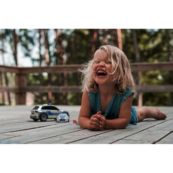 Dickie Toys - Volkswagen VW Tiguan R-Line - 25 cm Police Car with Light & Sound, Police SUV, Toy Cars, for Children from 3 Years, Multicoloured