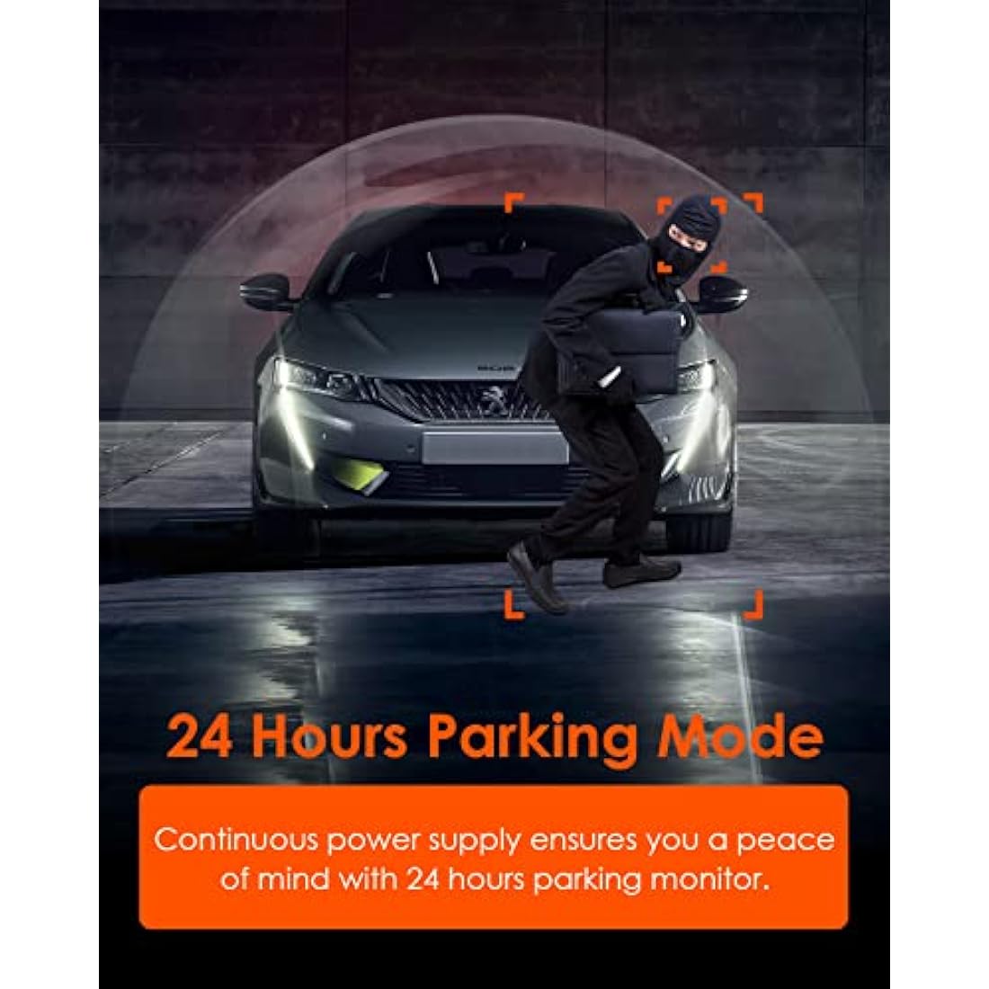 VANTRUE USB-C 5 Level Hardwire Kit with ACC for N5/N4 Pro/N4/N2X/E360/S1 Pro/E1 Pro/E1/E1 Lite/E2/E3/X4S/N2 Pro(USB-C)/N2S/S2 Dashcam, 12V-24V to 5V, 24h Parking Mode, Low Voltage Protection, 11.5ft