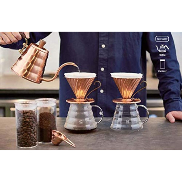 Hario XGS-60TB-EX 600 ml Glass V60 Range Server, White