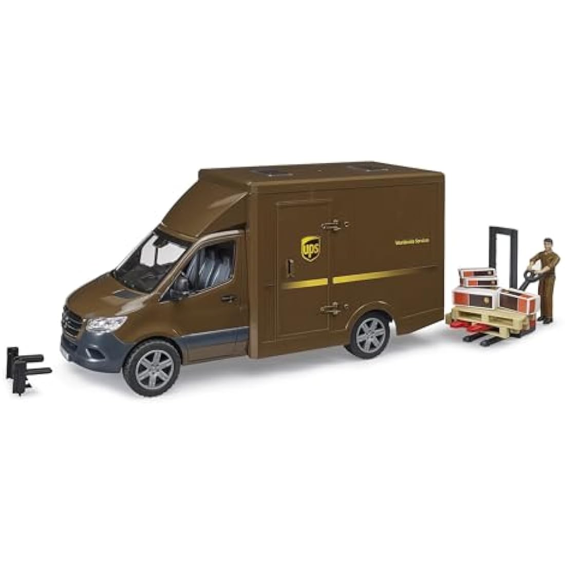 Mercedes Benz Sprinter Delivery Van with Pallet Mover and Driver - UPS
