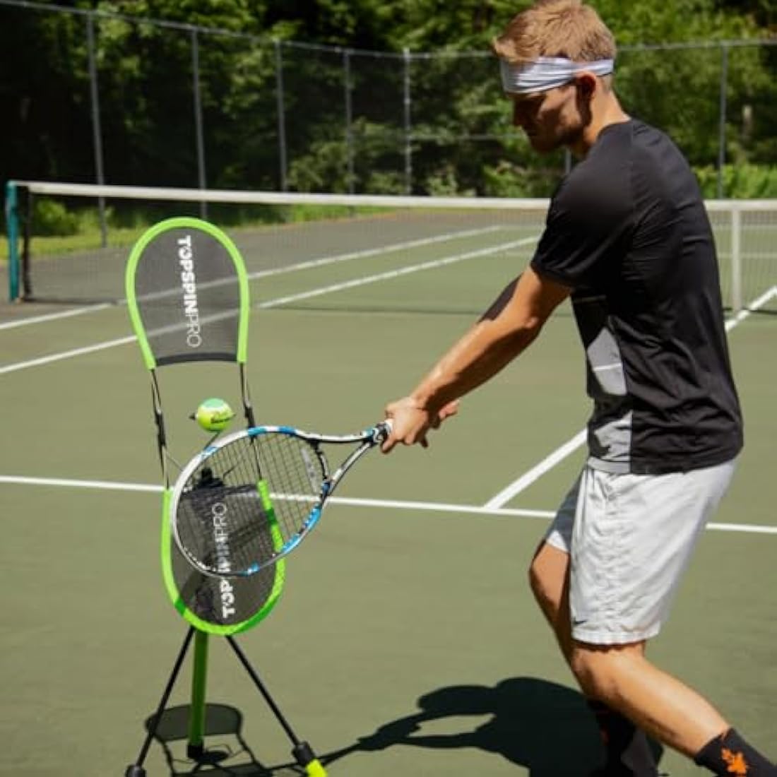 TopspinPro - Tennis Training Aid, Learn Topspin in 2 Minutes a Day