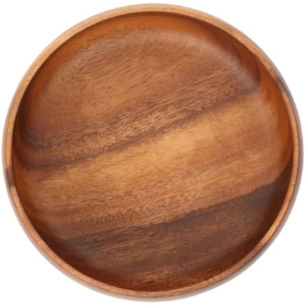 Premier Housewares Acacia Wood Salad Bowl Large Hand Carved Salad Bowl,26 x 26 x 8 cm