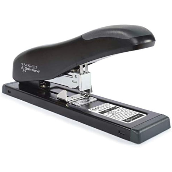 Rapesco 1276 ECO HD-100 Heavy Duty Stapler, 100 Sheet Capacity, Black