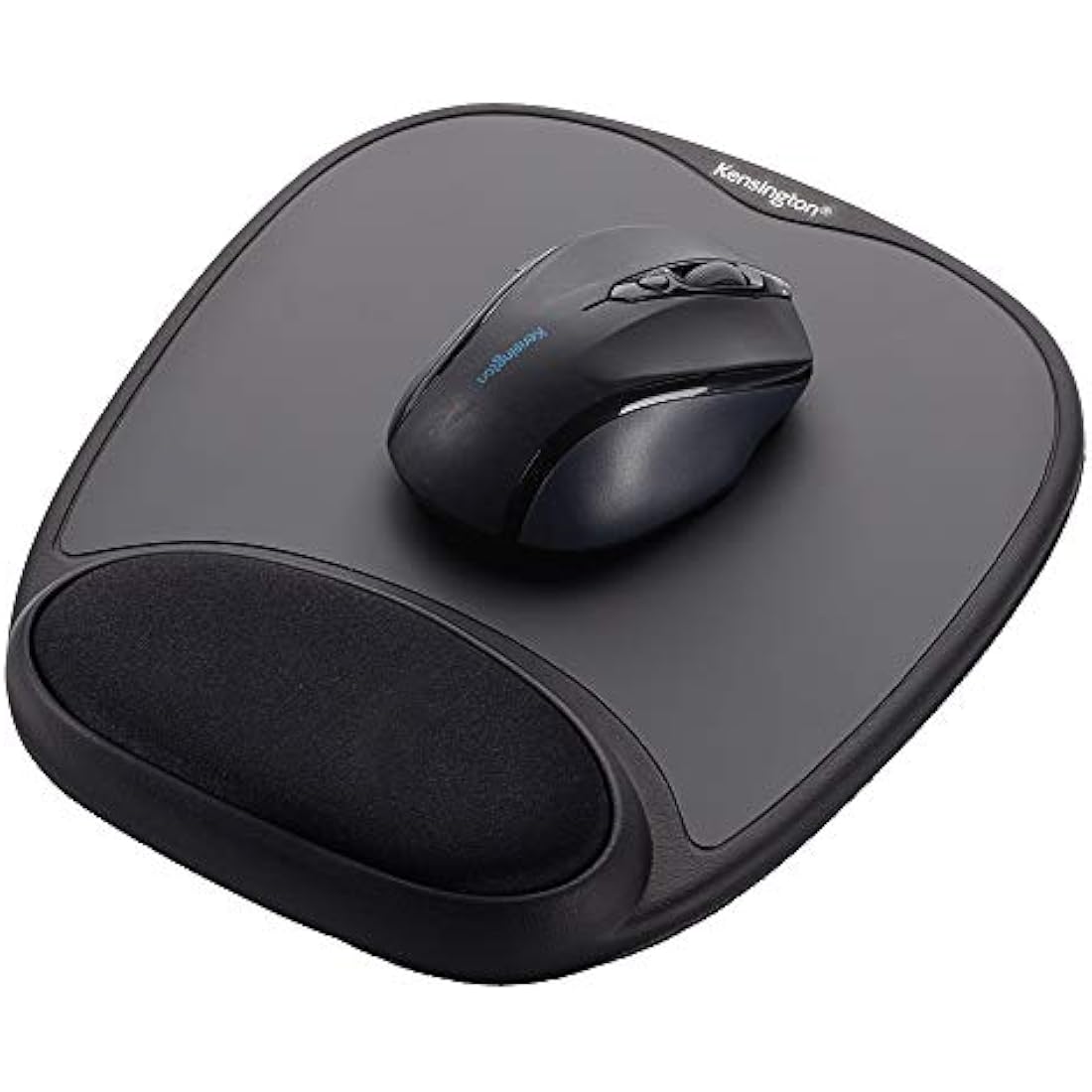Kensington Comfort Gel Mouse Pad with Wrist Rest - Black (K62386AM)