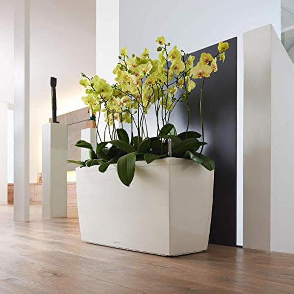 LECHUZA CARARO Premium anthracite metallic 18803