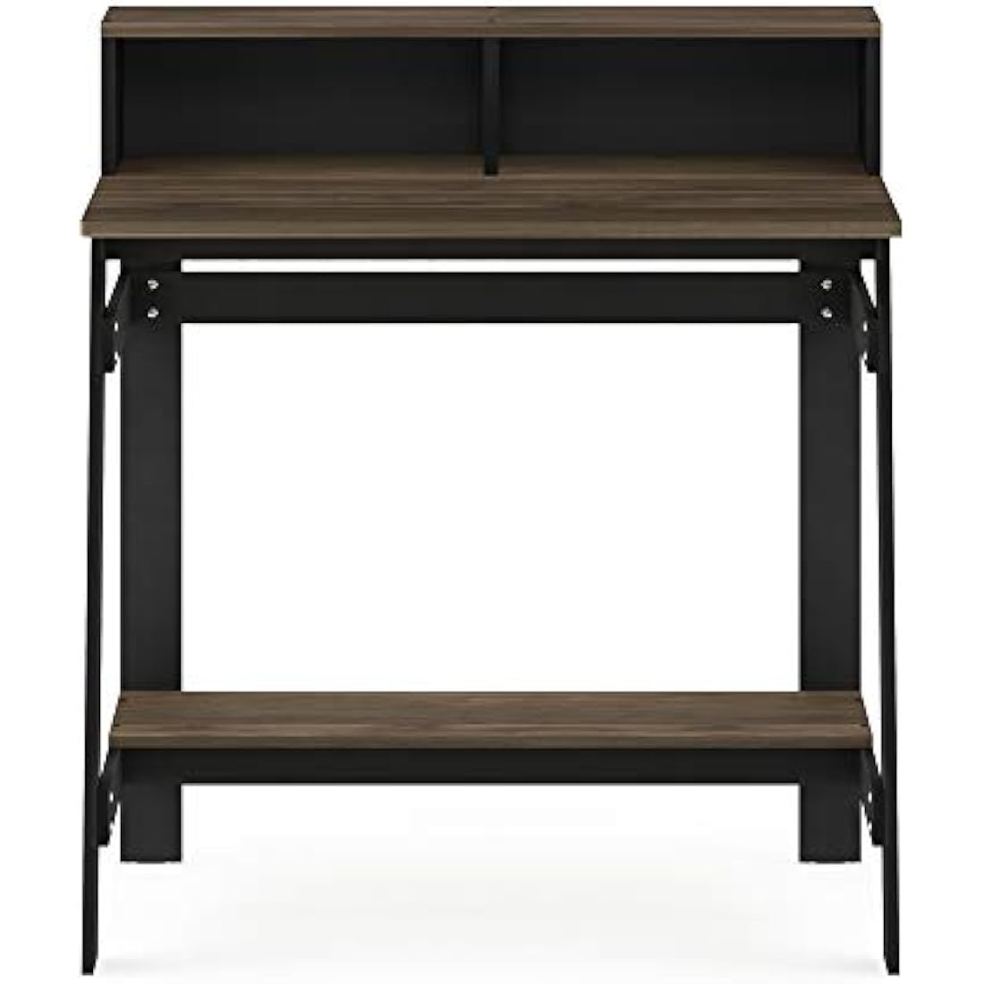 Furinno Simplistic A Frame Computer Desk, Study Desk, Writing Desk, Columbia Walnut