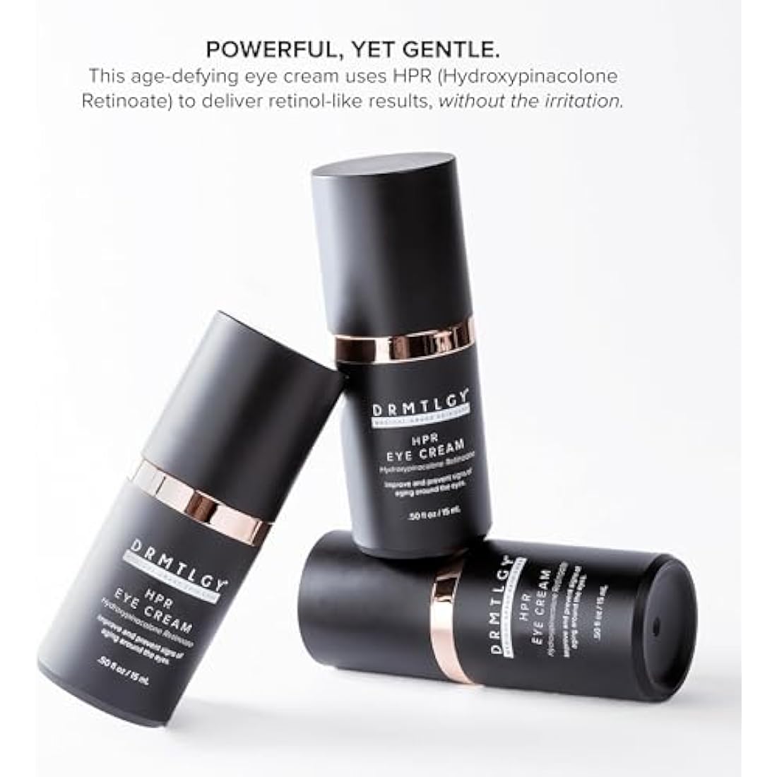 DRMTLGY HPR Eye Cream - Retinoid Under Eye Cream for Under Eyes, 0.5 fl oz